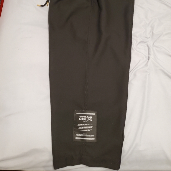 VERSACE JEAN COUTURE Cropped Twill Pants - Picture 3 of 8